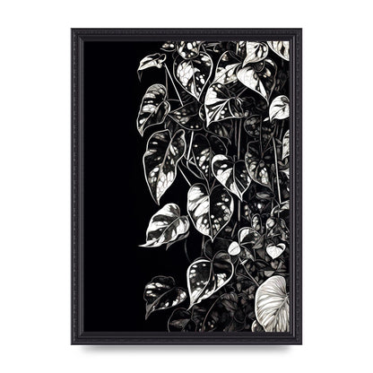 Pothos Vine Abstract Risograph