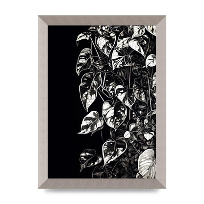 Pothos Vine Abstract Risograph