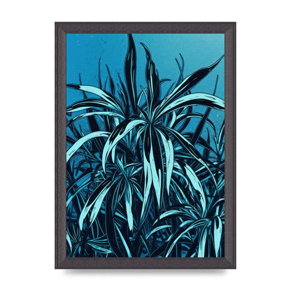 Spider Plant Leaf in Royal Blue