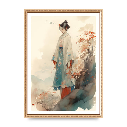 Vintage Femininity in Nostalgic Hues
