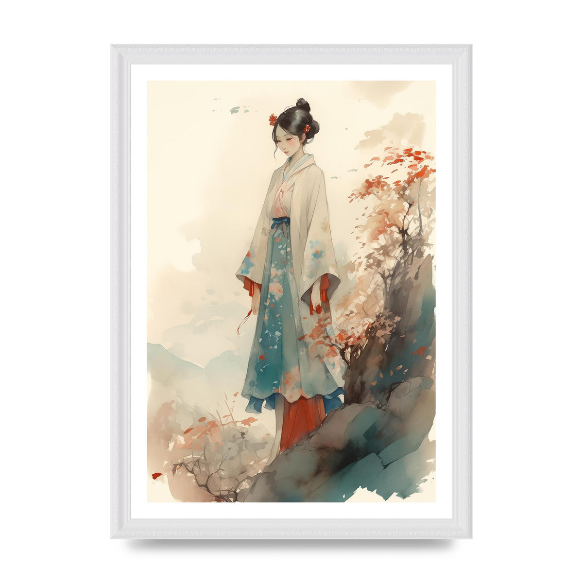 Vintage Femininity in Nostalgic Hues