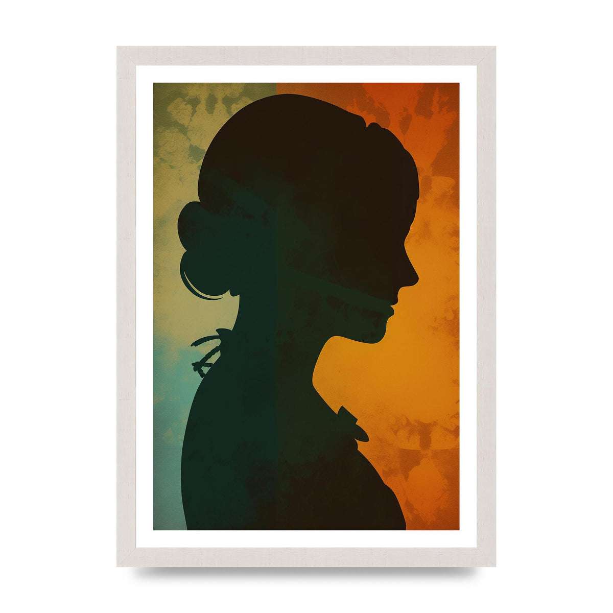 Timeless Vintage Woman Silhouette