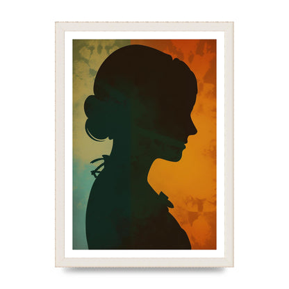 Timeless Vintage Woman Silhouette