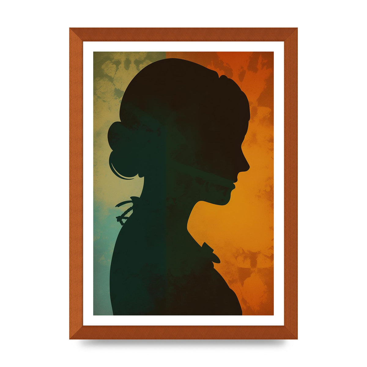 Timeless Vintage Woman Silhouette