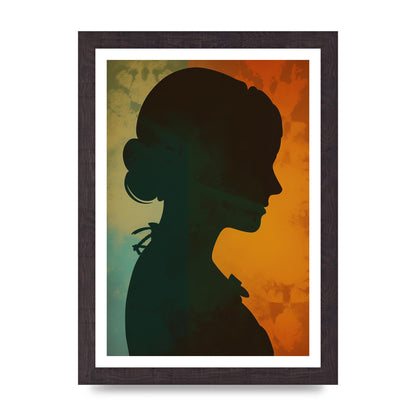 Timeless Vintage Woman Silhouette