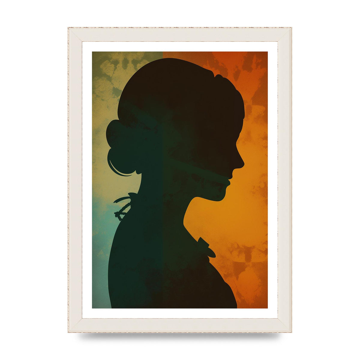 Timeless Vintage Woman Silhouette