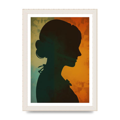 Timeless Vintage Woman Silhouette