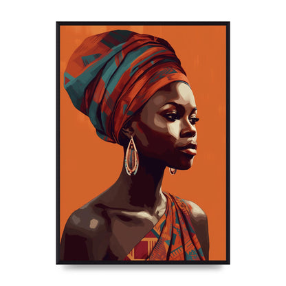 African Womans Resilience in Minimalism