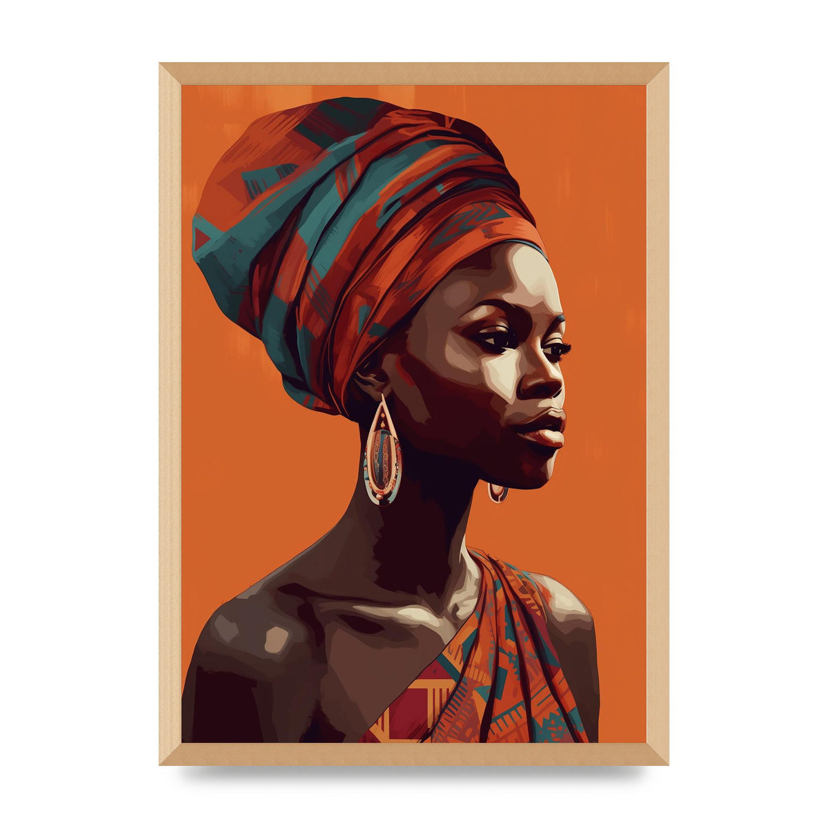 African Womans Resilience in Minimalism