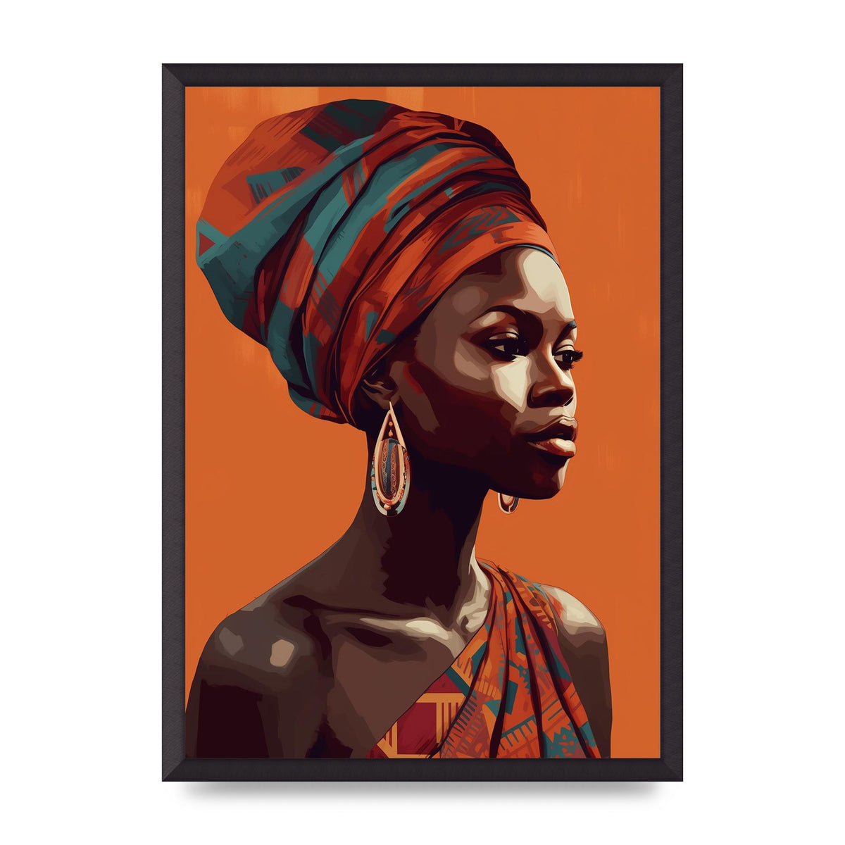 African Womans Resilience in Minimalism