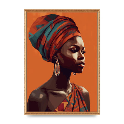 African Womans Resilience in Minimalism