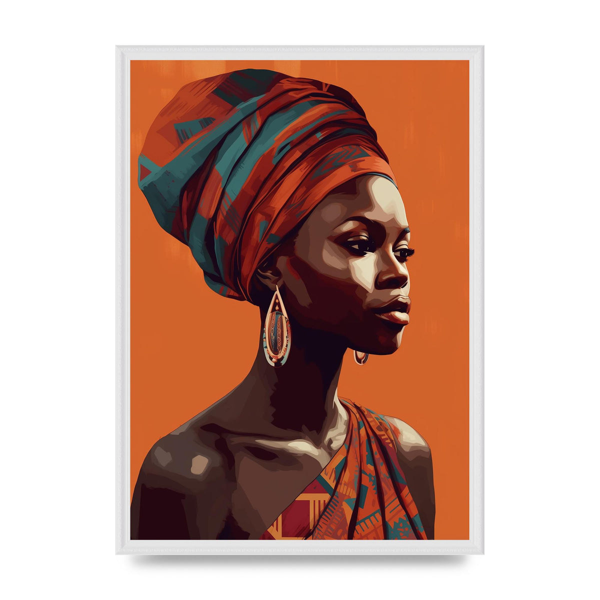 African Womans Resilience in Minimalism