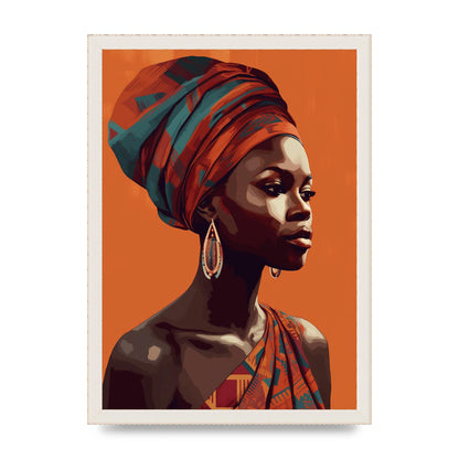 African Womans Resilience in Minimalism