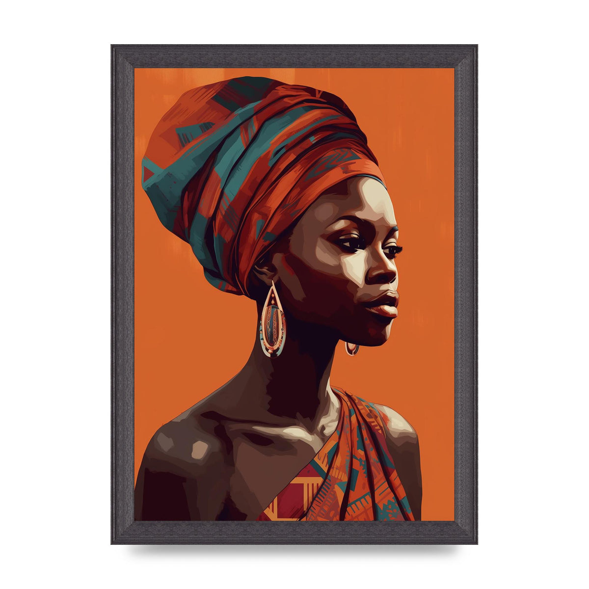 African Womans Resilience in Minimalism
