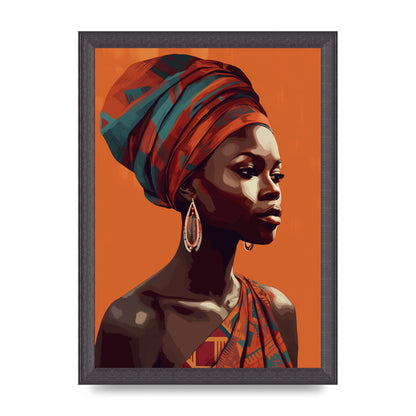 African Womans Resilience in Minimalism