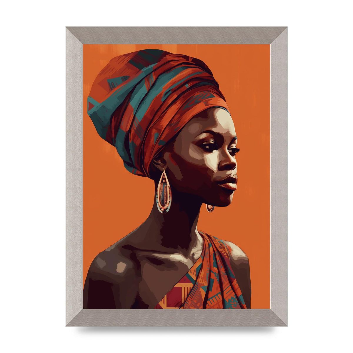 African Womans Resilience in Minimalism
