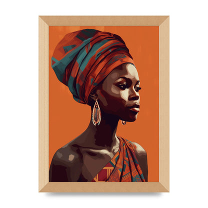 African Womans Resilience in Minimalism