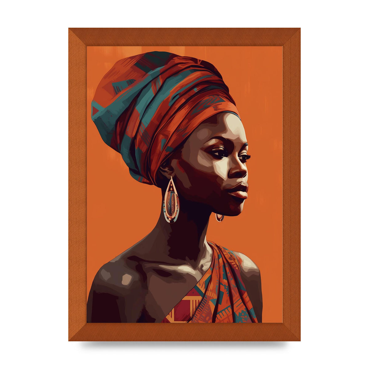African Womans Resilience in Minimalism