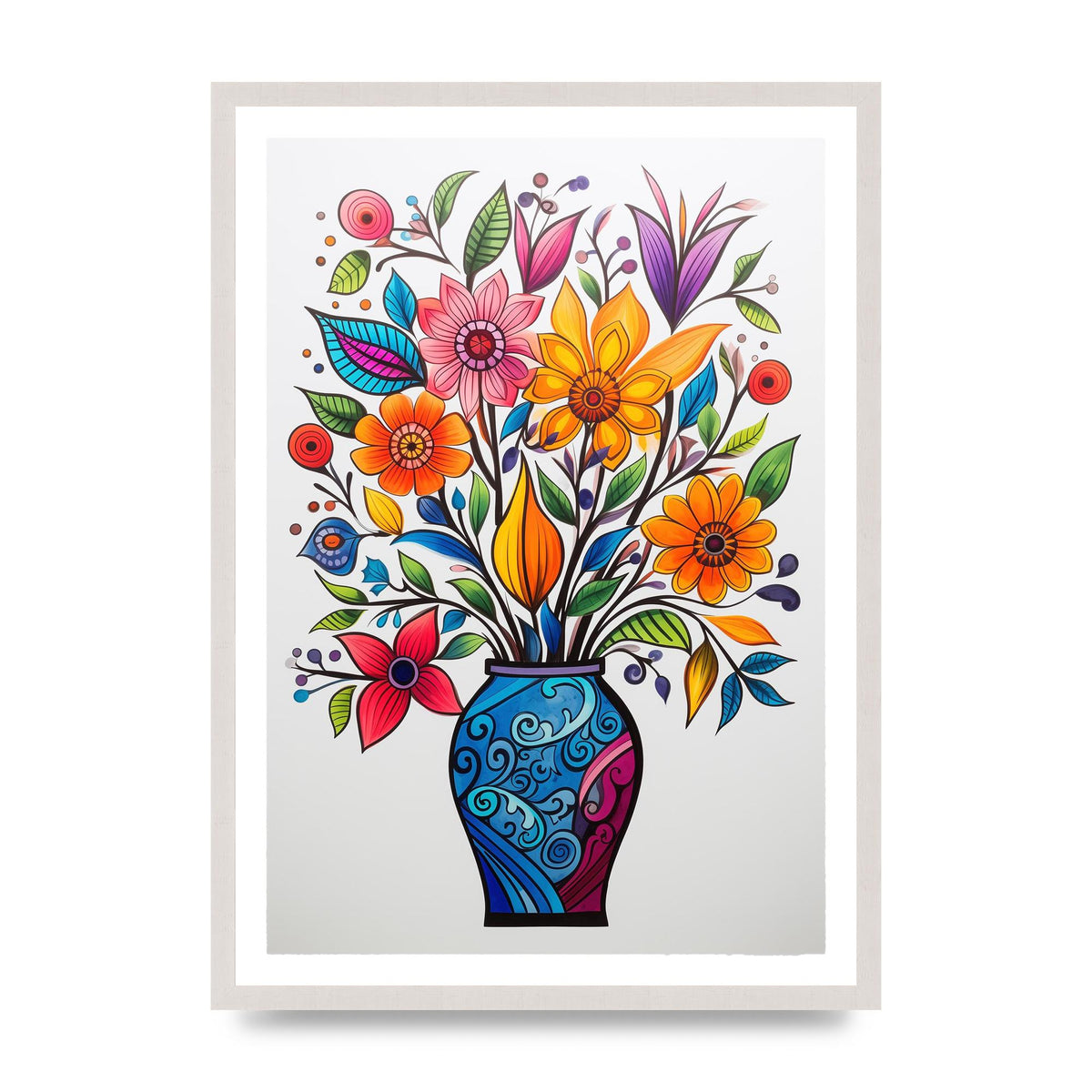 Energetic Vase with Blooming Array