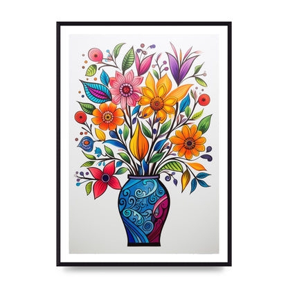 Energetic Vase with Blooming Array