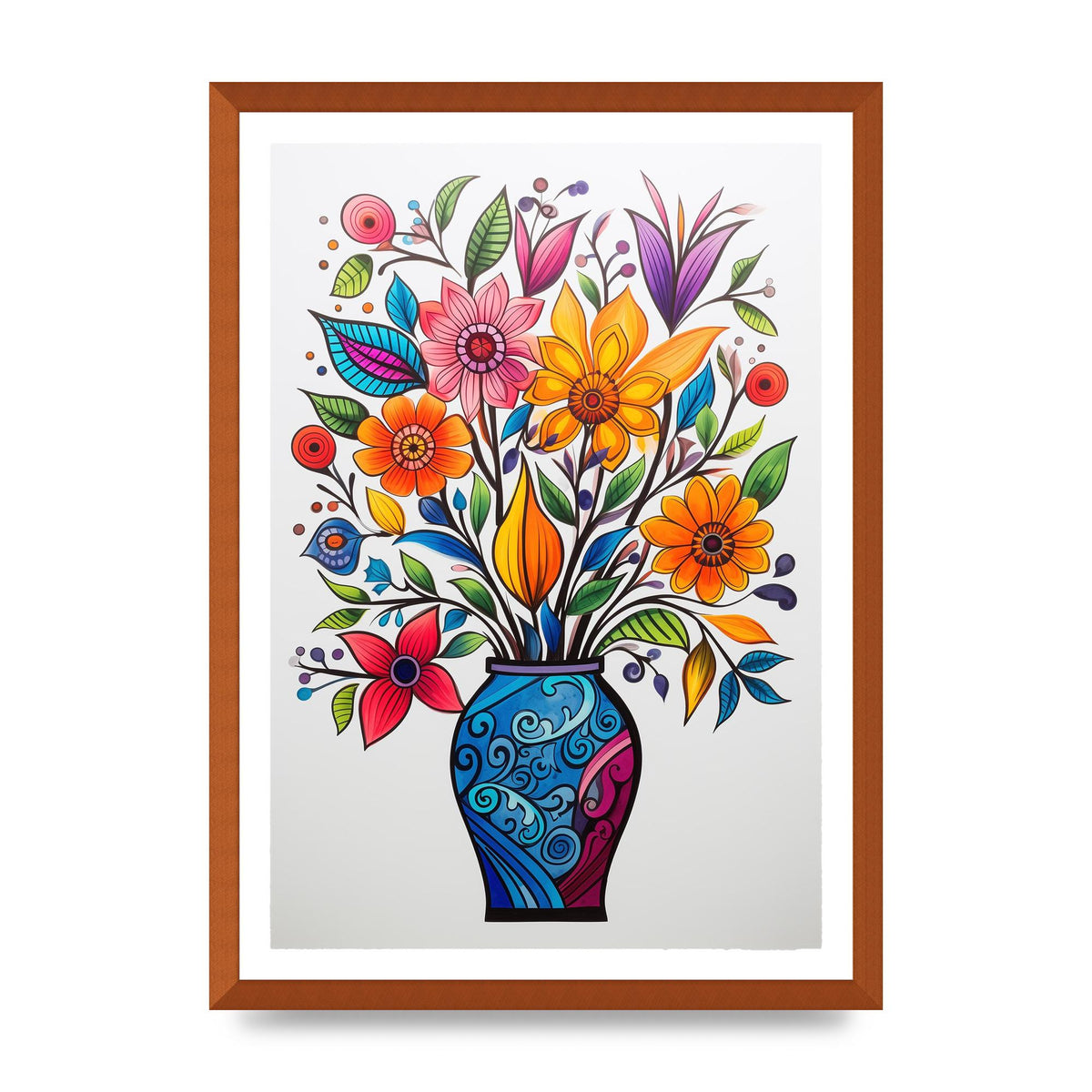Energetic Vase with Blooming Array