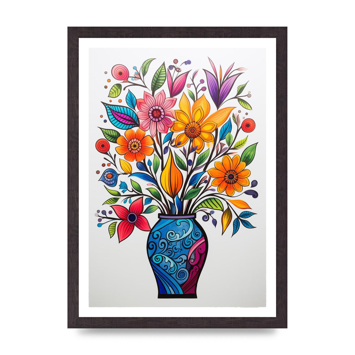 Energetic Vase with Blooming Array