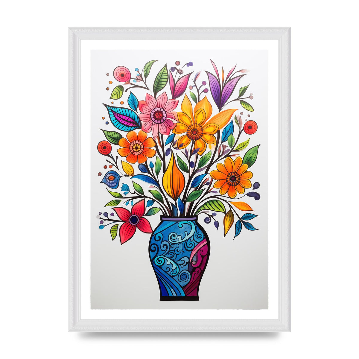 Energetic Vase with Blooming Array