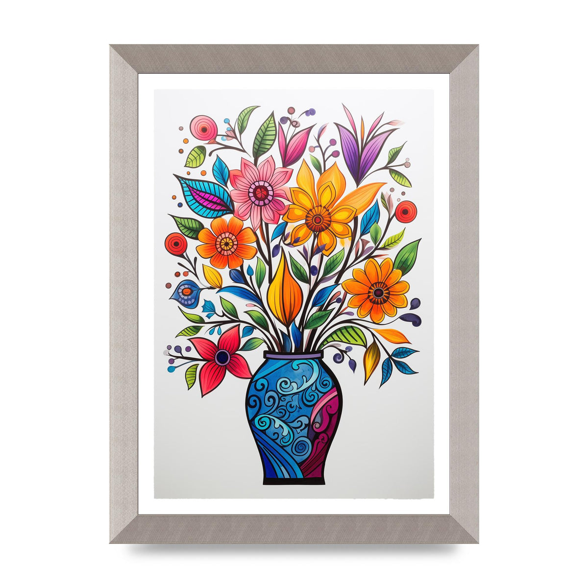 Energetic Vase with Blooming Array