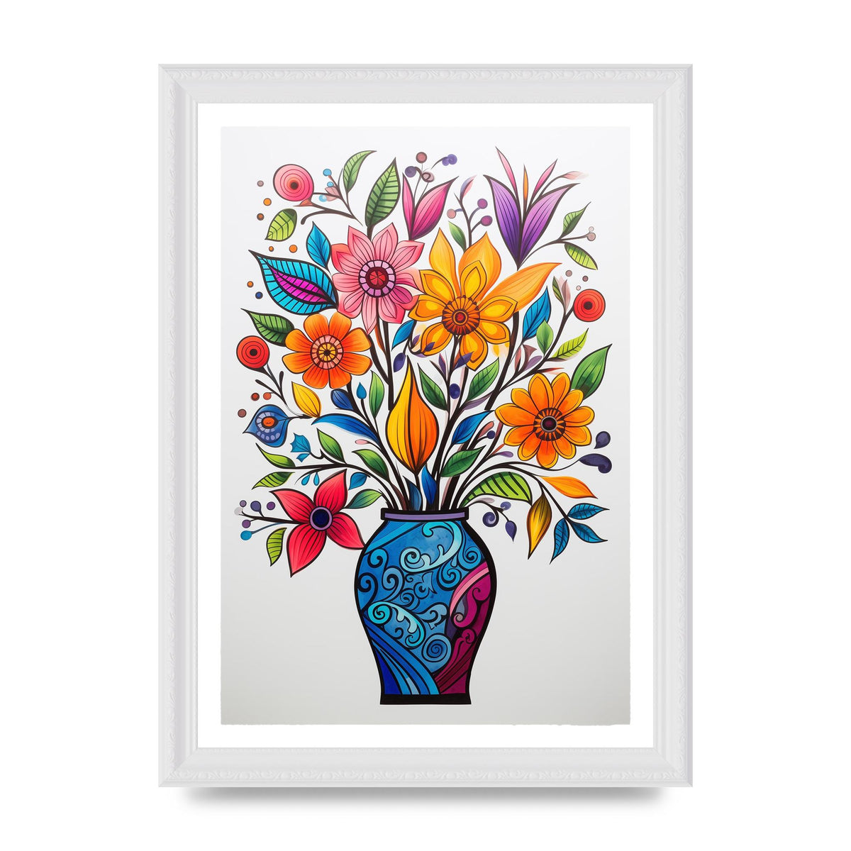 Energetic Vase with Blooming Array