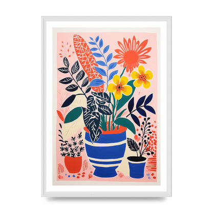 Vibrant Vase with Array of Flowers