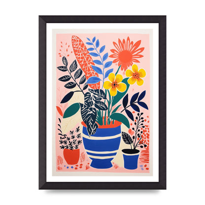 Vibrant Vase with Array of Flowers