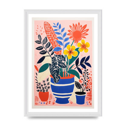 Vibrant Vase with Array of Flowers