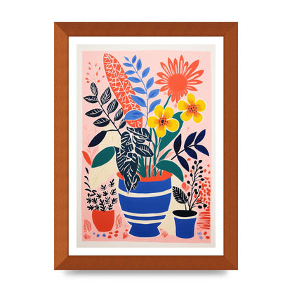 Vibrant Vase with Array of Flowers