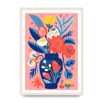 Colorful Bold-Shaped Flower Vase