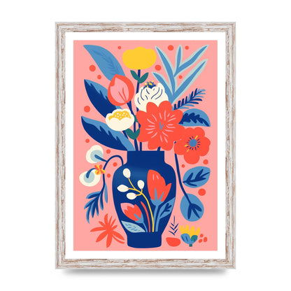 Colorful Bold-Shaped Flower Vase