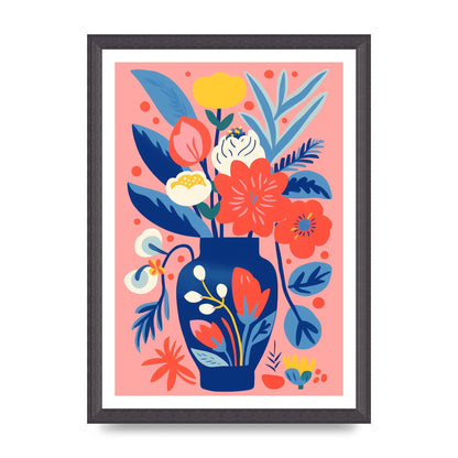 Colorful Bold-Shaped Flower Vase