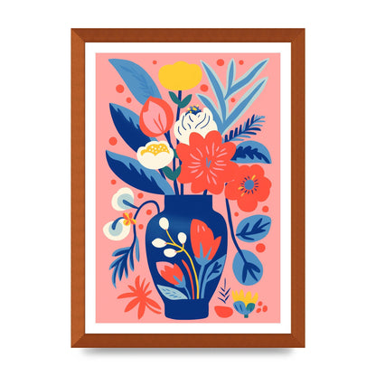 Colorful Bold-Shaped Flower Vase