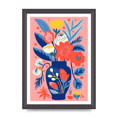 Colorful Bold-Shaped Flower Vase