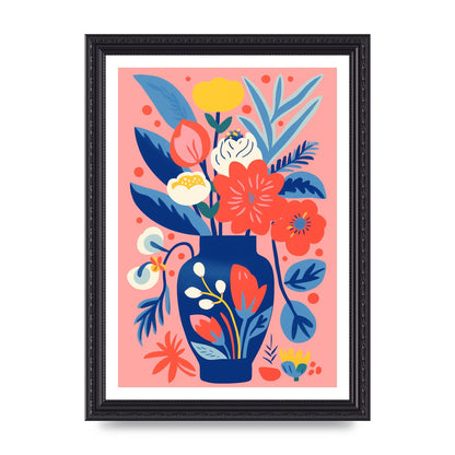 Colorful Bold-Shaped Flower Vase