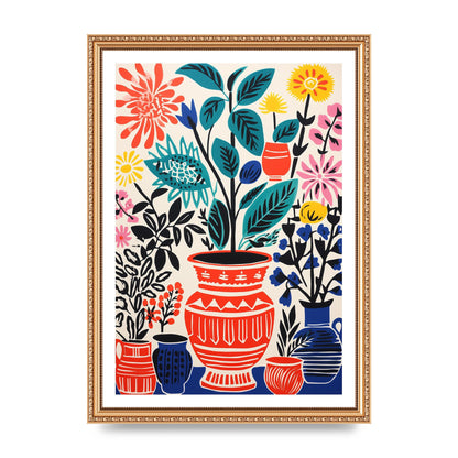 31 Blooms in Colorful Vase