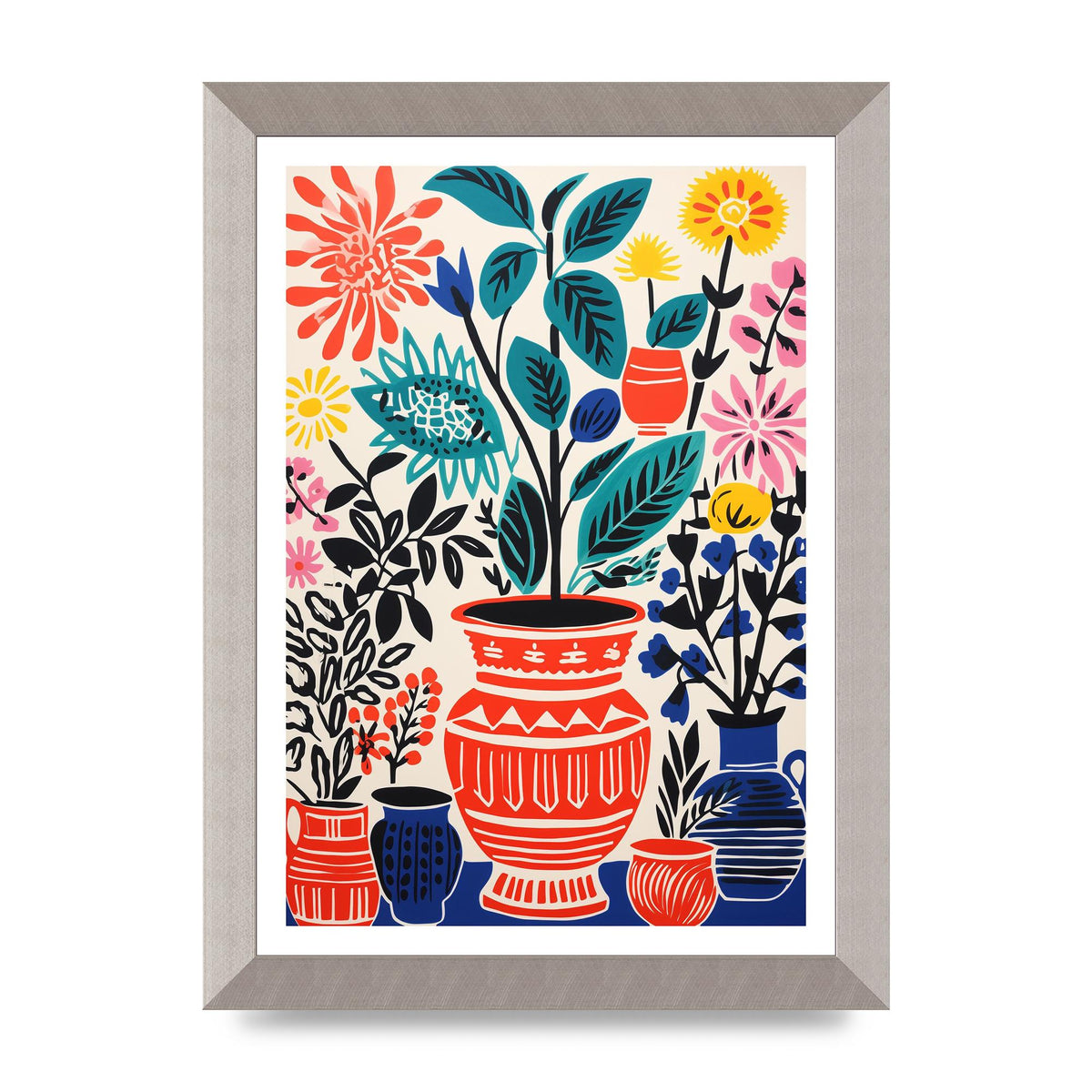 31 Blooms in Colorful Vase
