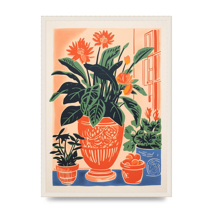 Vase with 38 Brilliant Flowers
