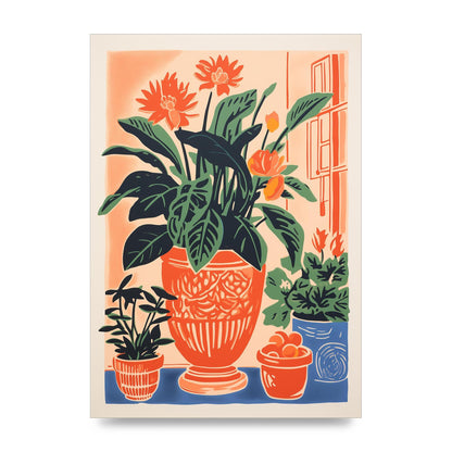 Vase with 38 Brilliant Flowers