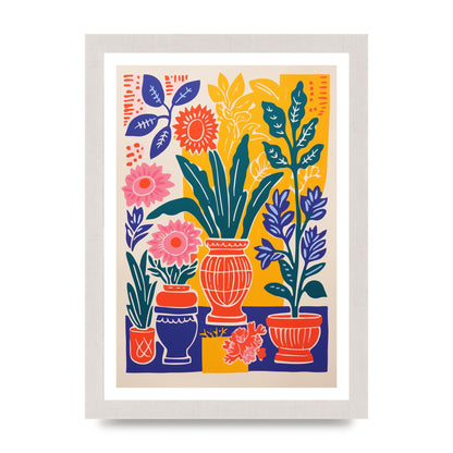35 Flowers in Colorful Bold Vase