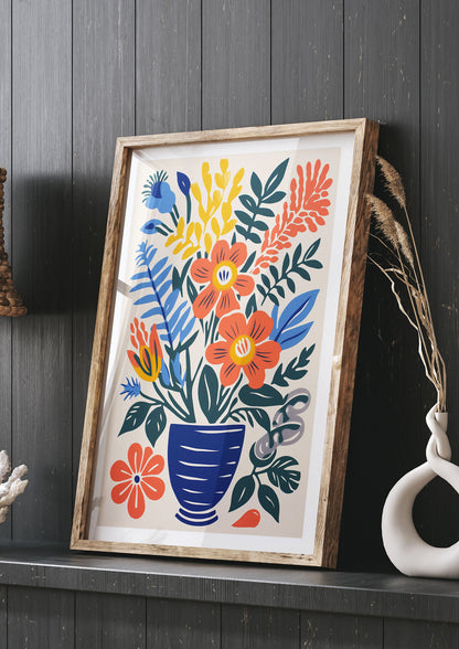 36 Stunning Flowers in Vivid Vase