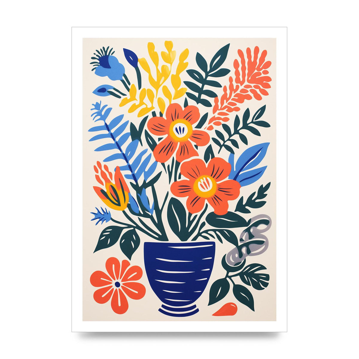36 Stunning Flowers in Vivid Vase