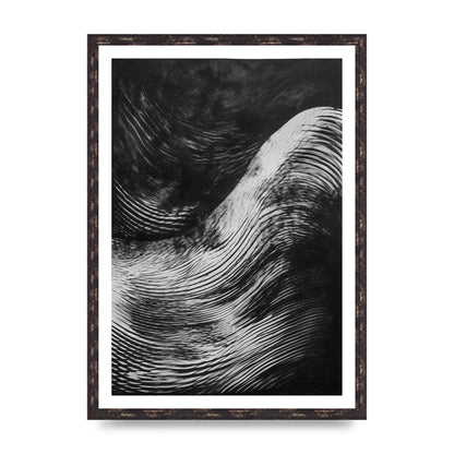 Monochrome Risograph with Textured Allure