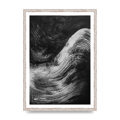 Monochrome Risograph with Textured Allure