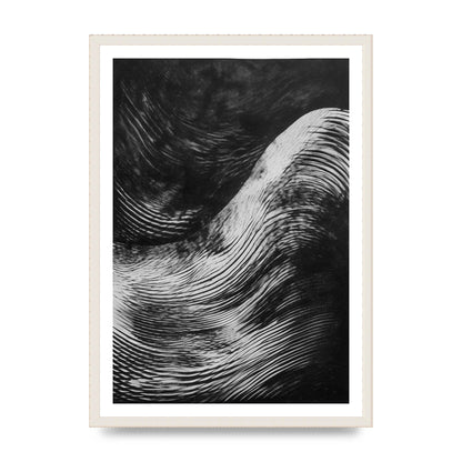 Monochrome Risograph with Textured Allure