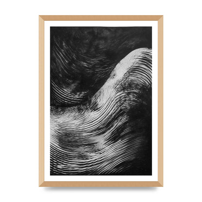 Monochrome Risograph with Textured Allure